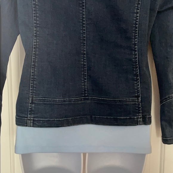 DRESS BARN DENIM JACKET, SMALL - Picture 7 of 9